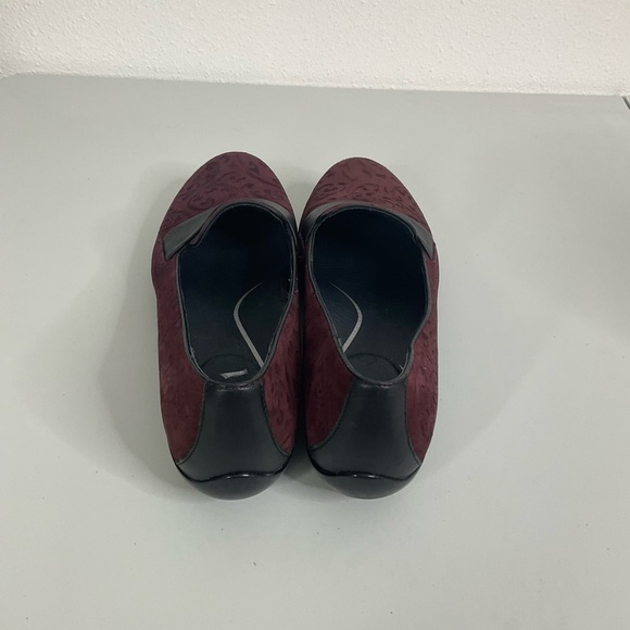 Dansko Oksana Maroon Skip On Shoes Size 39 - Picture 4 of 7